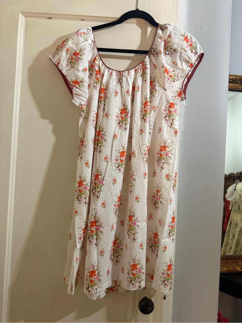 NWT Doen Julia Dress Petite Rose print M - Picture 6 of 10